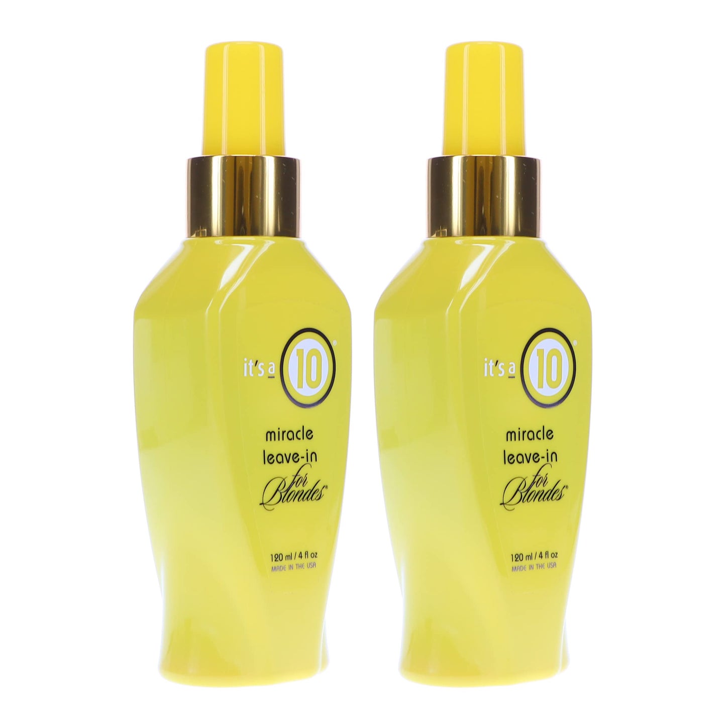 It's A 10 Haircare Miracle Leave-In Conditioner Spray for Blondes - 4 oz. - 2ct