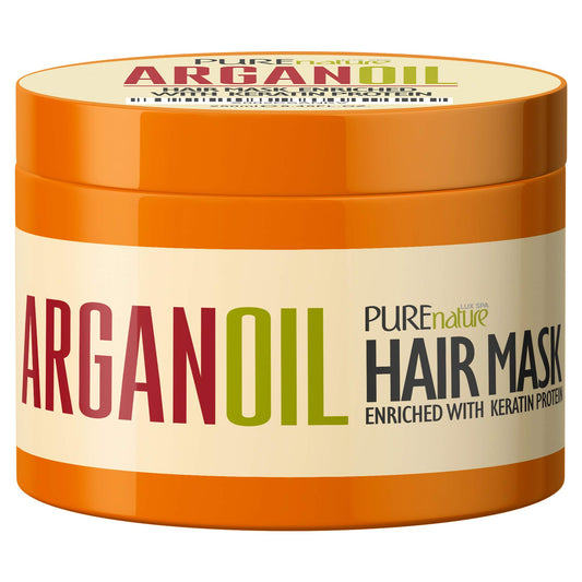 Moroccan Argan Oil Intense Hair Mask - Hydrating Technology for Damaged, Extremely Dry Split Ends - Deep Conditioner Repair Treatment for Curly, Straight, Frizzy, Black and Color Treated Hair