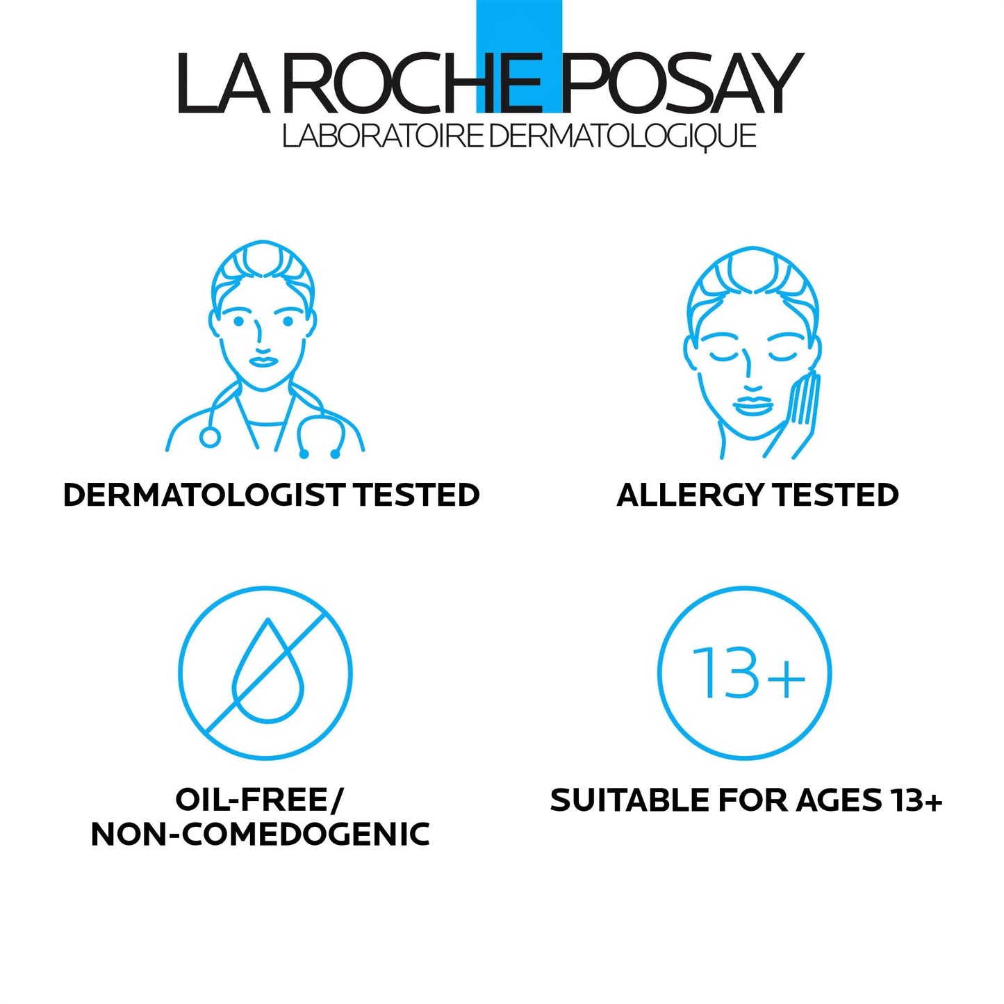 La Roche-Posay Toleriane Double Repair Matte Face Moisturizer, Daily Moisturizer For Oily Skin With Ceramide And Niacinamide For All Skin Tones, Oil Free, Non-Comedogenic