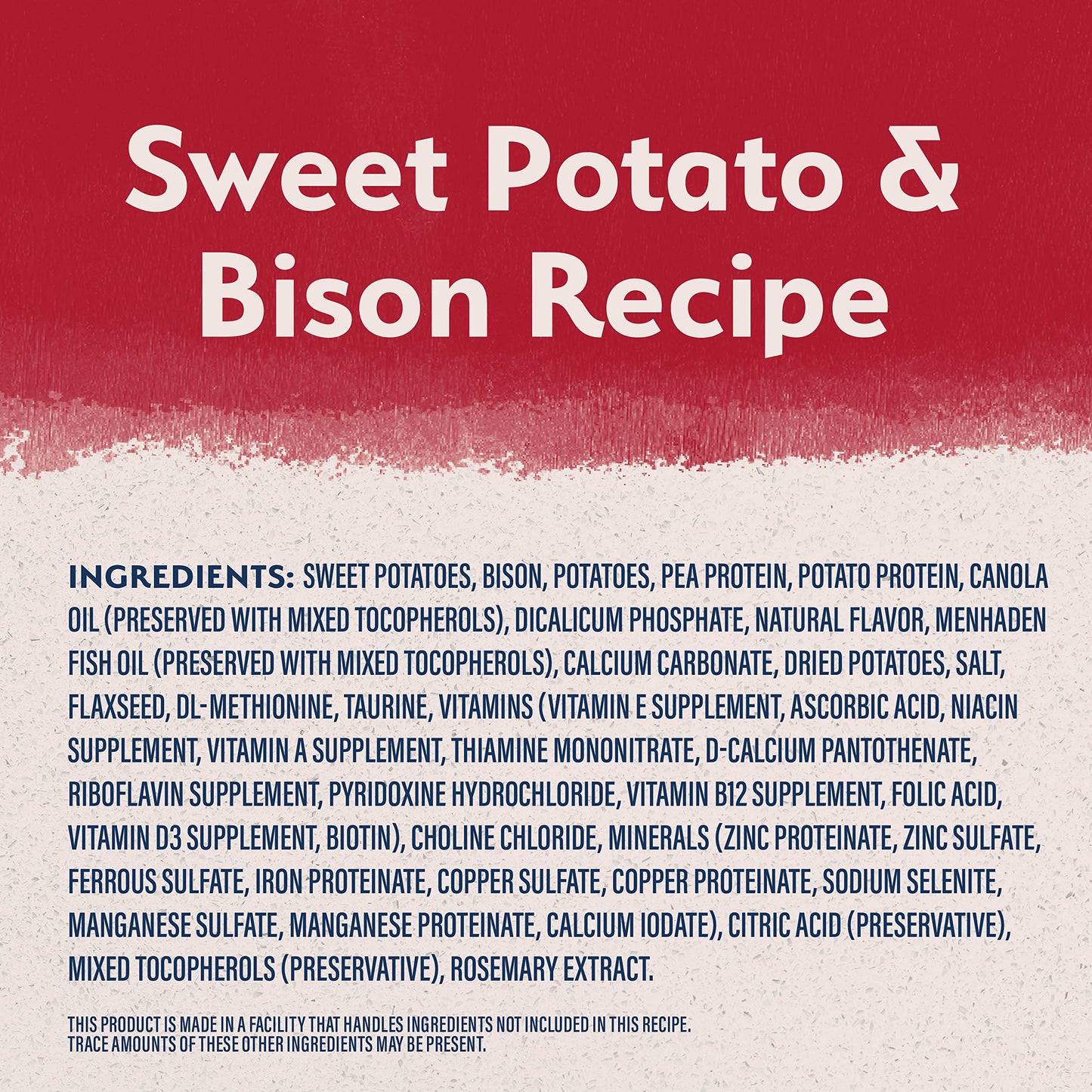 Natural Balance Limited Ingredient Adult Grain-Free Dry Dog Food, Reserve Sweet Potato & Bison Recipe, 22 Pound (Pack of 1)